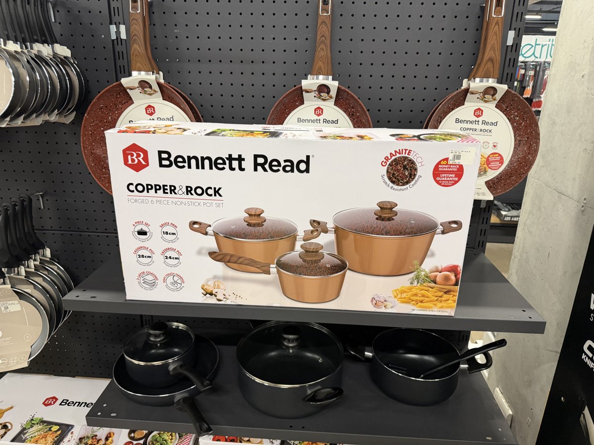 Bennett Read Copper Rock 6-Piece Pot Set