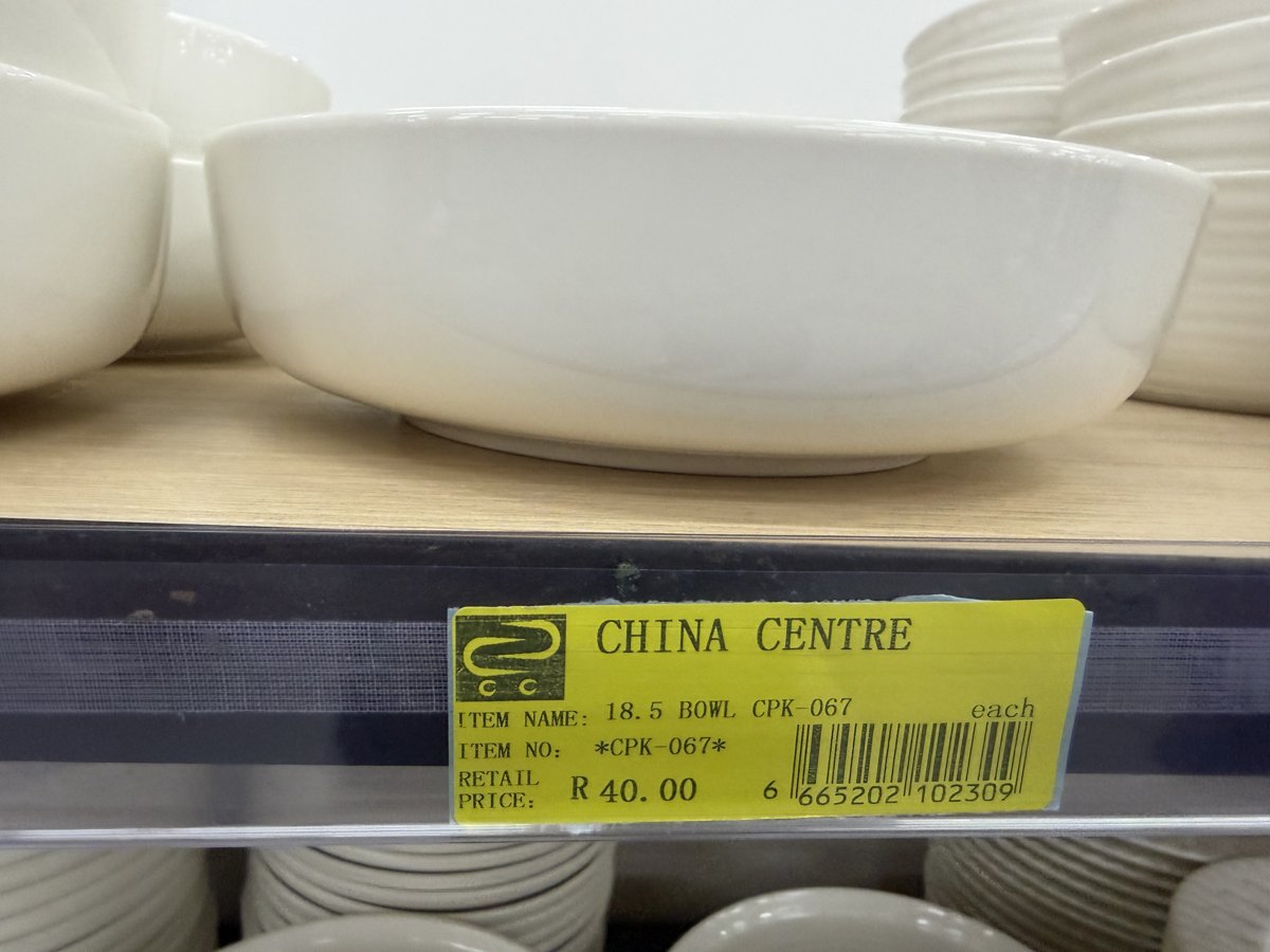 Danny Home Ceramic Bowl CPK-067 18.5cm